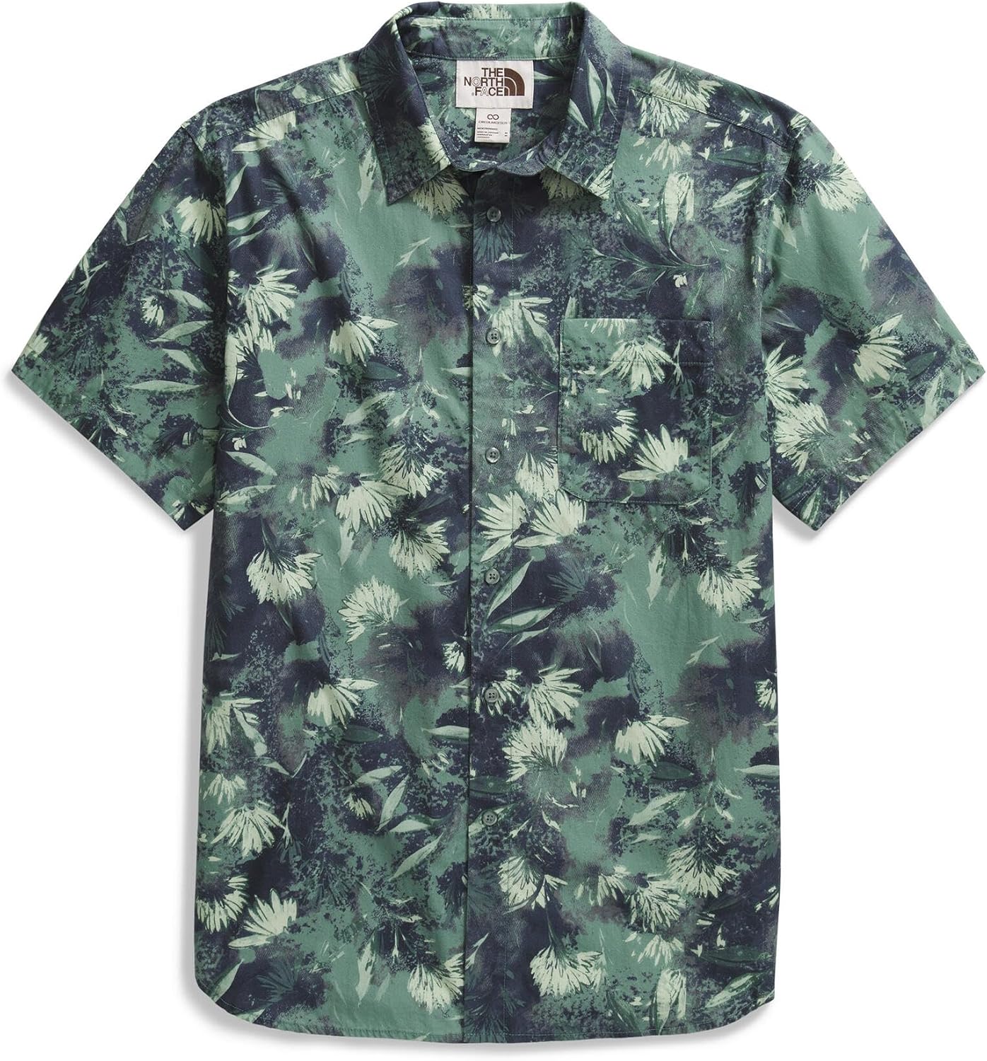 Men's short sleeve shirt, Baytrail pattern
